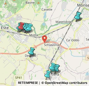 Mappa Strada Regionale 10 var, 35042 Monselice PD, Italia (2.4335)