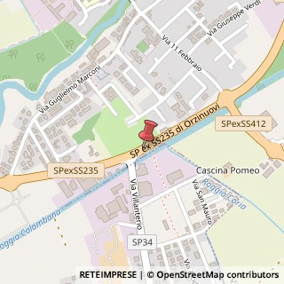 Mappa Sp235, 27019 Villanterio, Pavia (Lombardia)