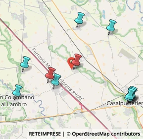 Mappa Via Saint Christo en Jarez, 26822 Brembio LO, Italia (5.38167)