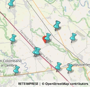 Mappa Via Saint Christo en Jarez, 26822 Brembio LO, Italia (4.56273)