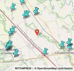 Mappa Via Saint Christo en Jarez, 26822 Brembio LO, Italia (6.147)