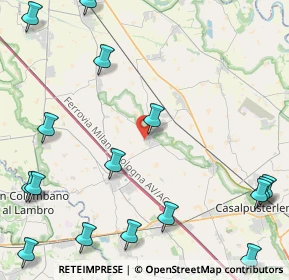 Mappa Via Saint Christo en Jarez, 26822 Brembio LO, Italia (6.33875)