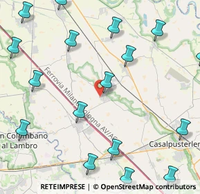 Mappa Via Saint Christo en Jarez, 26822 Brembio LO, Italia (6.271)