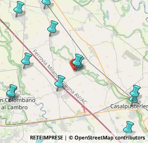 Mappa Via Saint Christo en Jarez, 26822 Brembio LO, Italia (6.07)