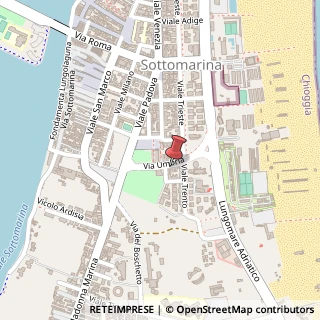 Mappa Viale Umbria, 16, 30015 Chioggia, Venezia (Veneto)