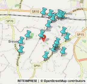 Mappa Via Sabbionara, 35045 Ospedaletto Euganeo PD, Italia (0.8855)