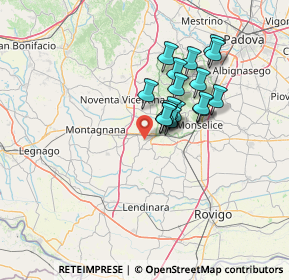 Mappa Via Sabbionara, 35045 Ospedaletto Euganeo PD, Italia (10.61471)