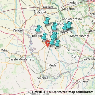 Mappa PV 27020, 27020 Olevano di Lomellina PV, Italia (11.11615)
