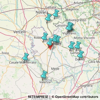 Mappa PV 27020, 27020 Olevano di Lomellina PV, Italia (14.60286)