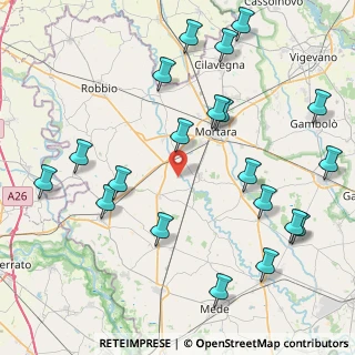 Mappa PV 27020, 27020 Olevano di Lomellina PV, Italia (10.0875)