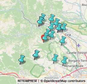 Mappa , 10070 Varisella TO, Italia (6.50421)