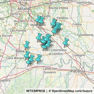 Mappa SP 17, 26866 Sant'Angelo Lodigiano LO, Italia (11.1985)