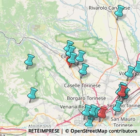 Mappa Via Vittime delle Foibe, 10073 Ciriè TO, Italia (10.3435)