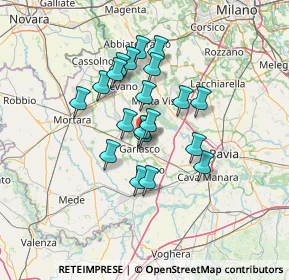 Mappa Via Madonna della Bozzola, 27026 Garlasco PV, Italia (10.506)