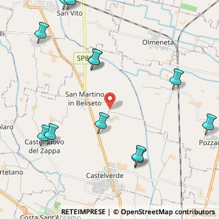Mappa Via Piave, 26022 Castelverde CR, Italia (2.84917)