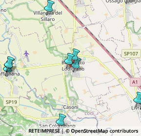 Mappa Via Garibaldi, 26812 Borghetto Lodigiano LO, Italia (2.85636)