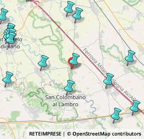 Mappa Via Garibaldi, 26812 Borghetto Lodigiano LO, Italia (6.47895)