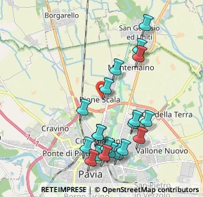 Mappa Rione Scala, 27100 Pavia PV, Italia (2.0355)