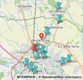 Mappa Rione Scala, 27100 Pavia PV, Italia (2.26538)