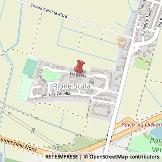 Mappa Via Scala, 18, 27100 Pavia, Pavia (Lombardia)