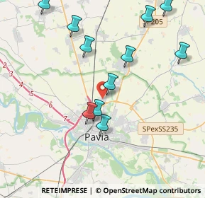 Mappa Rione Scala, 27100 Pavia PV, Italia (4.29273)