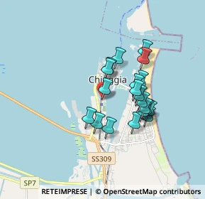 Mappa Via della Stazione, 30015 Chioggia VE, Italia (1.39)