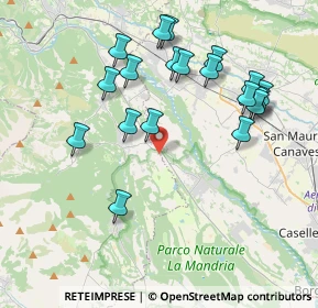 Mappa SP 181, 10070 Robassomero TO (4.0655)