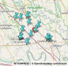 Mappa Via Regina Margherita, 26822 Brembio LO, Italia (6.28563)