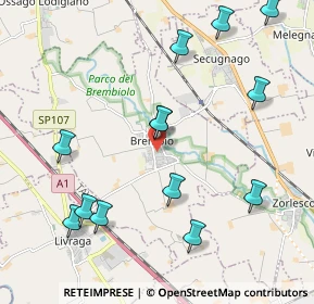 Mappa Via Regina Margherita, 26822 Brembio LO, Italia (2.32615)
