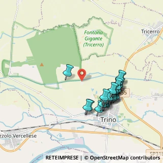 Mappa 7H+PJ, 13039 Trino VC, Italia (1.844)