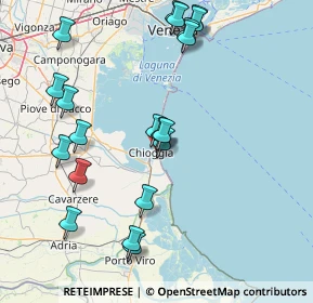 Mappa Lungolaguna Fondamenta, 30015 Chioggia VE, Italia (17.309)