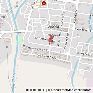Mappa Via Nazario Sauro, 34, 46041 Asola, Mantova (Lombardia)