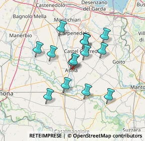 Mappa Strada Seconda, 46041 Asola MN, Italia (11.73214)