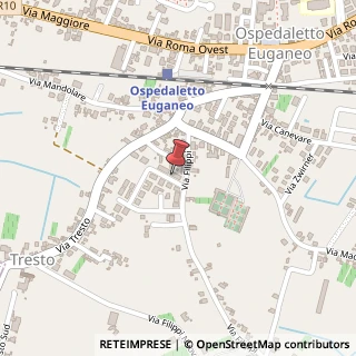 Mappa Via Pietro Nenni, 11, 35045 Ospedaletto Euganeo, Padova (Veneto)