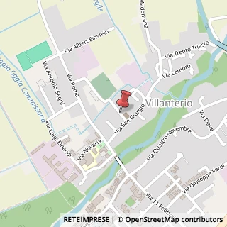 Mappa Via della Chiesa, 4, 27019 Villanterio, Pavia (Lombardia)