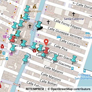 Mappa Calle Piva, 30015 Chioggia VE, Italia (0.0676)