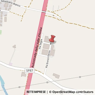 Mappa Via Enrico Fermi, 21, 10080 San Benigno Canavese, Torino (Piemonte)