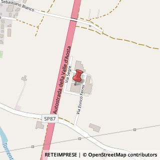 Mappa Via E. Segre, 8, 10080 San Benigno Canavese, Torino (Piemonte)