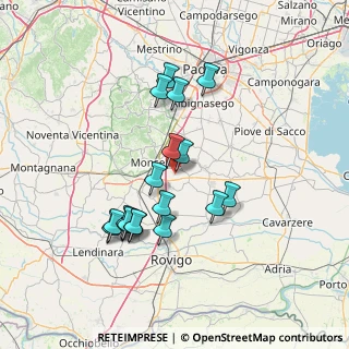Mappa Via Caronte, 35043 Monselice PD, Italia (13.17556)