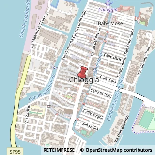 Mappa Corso del Popolo, 1214, 30015 Chioggia, Venezia (Veneto)