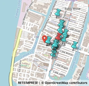 Mappa Calle San Cristoforo, 30015 Chioggia VE, Italia (0.1725)