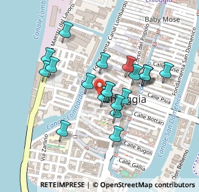 Mappa Calle Airoldi, 30015 Chioggia VE, Italia (0.185)