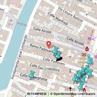 Mappa Calle San Cristoforo, 30015 Chioggia VE, Italia (0.05)