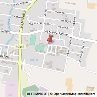 Mappa Via Appennini,  9, 46041 Asola, Mantova (Lombardia)