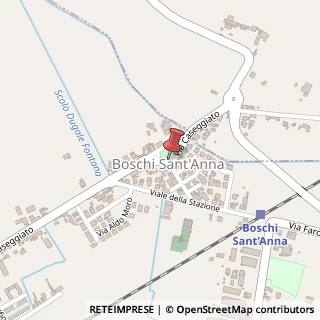 Mappa Piazza S. Anna, 33, 37040 Boschi Sant'Anna VR, Italia, 37040 Boschi Sant'Anna, Verona (Veneto)