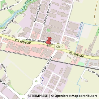Mappa Via Atheste, 6, 35042 Este, Padova (Veneto)