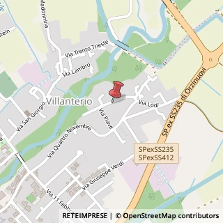 Mappa Via Santa Maria, 21, 27019 Villanterio, Pavia (Lombardia)