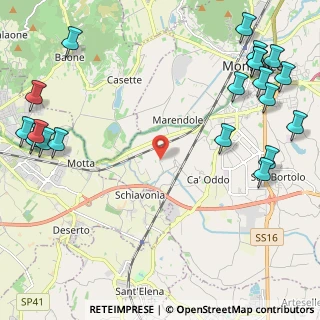 Mappa Via Ronchi, 35043 Monselice PD, Italia (3.237)
