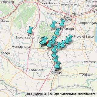 Mappa Via Ronchi, 35043 Monselice PD, Italia (9.772)