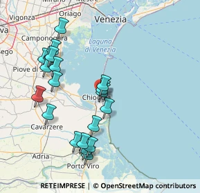 Mappa Calle dei Sassarioi, 30015 Chioggia VE, Italia (15.6845)